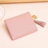 Women Slim Card Wallet Short Long Wallet with ID Window Zippered Coin Pocket Card Holder Wallet for Travel Shopping