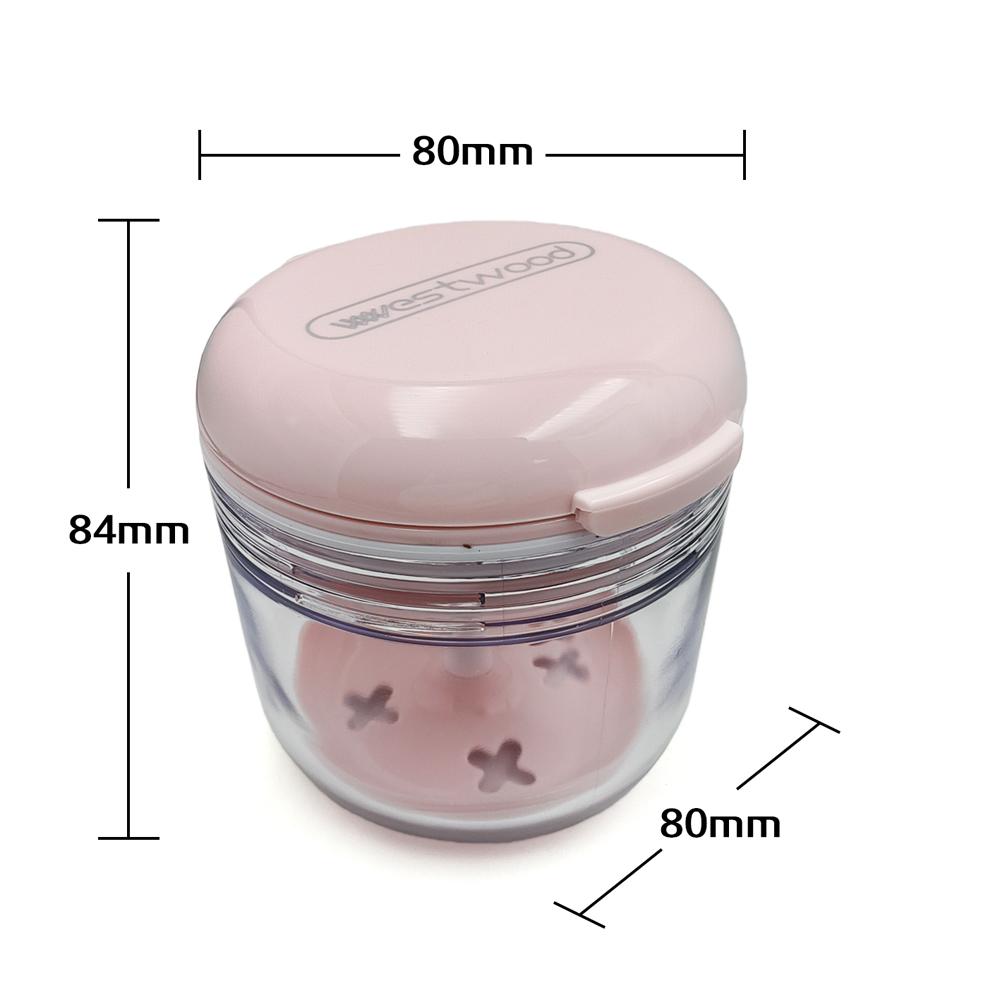 Denture Box Sealed Retainer Case Non Leaking Soaking Gem Blue Storage Container Portable Travel Camping Business Trip Multi
