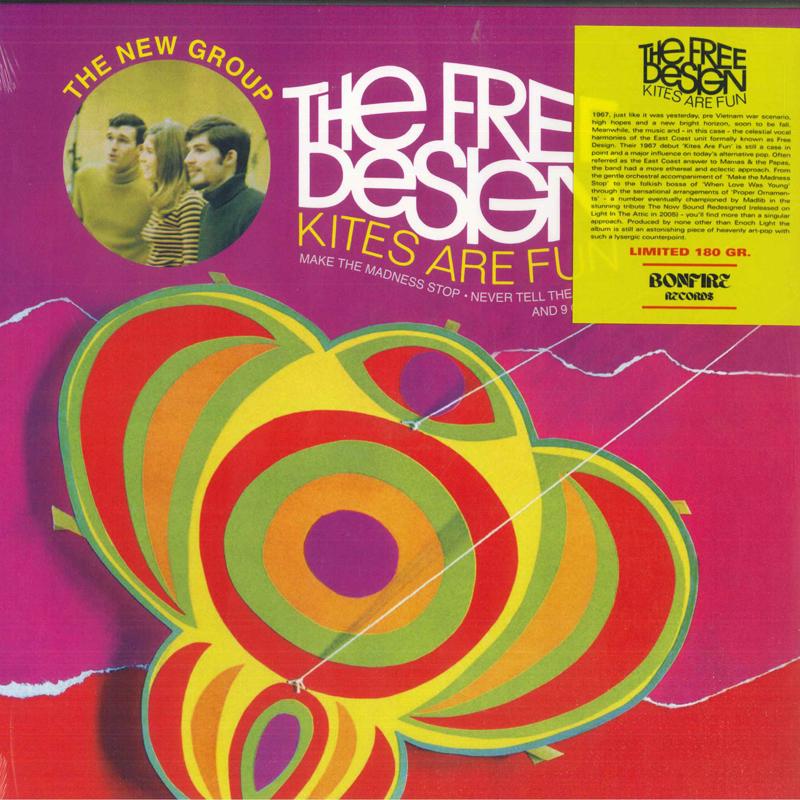 

LP Record FREE DESIGN - Kites Are Fun (-180g) BONF010 Bonfire Records 2022 Europe Rock
