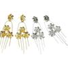 French Retro Flower Earrings Women's Medieval Atmosphere Long Earrings Light Luxury Niche Exquisite Earrings