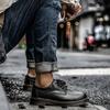 Spring And Summer Tooling Men'S Shoes Low-Top Big-Headed Martin Boots Genuine Leather Casual Men'S Retro Shoes