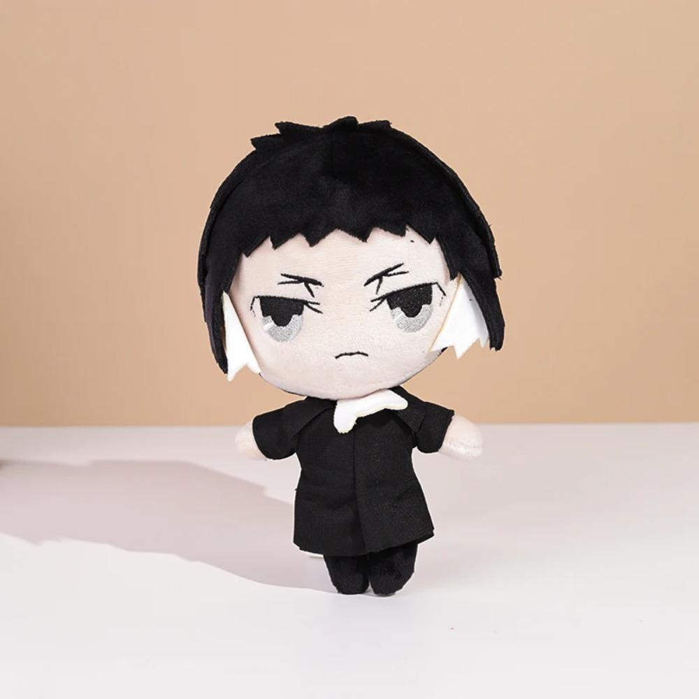 20cm Bungou Stray Dogs Plush Doll Dazai Osamu Nakahara Chuya Edogawa Rampo Gogol Dostoevsk Anime Cosplay Toy Pillow Kids Gift