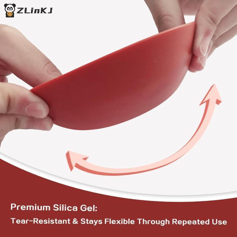 3PCS Silicone Pottery Ribs, Clay Potter Tools Rubber Rib Tool For Pottery, Soft Clay Rib For DIY Crafting Modeling