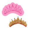 Crown Cookie Mould Silicone Material Fondant Cake Crown Shape Baking Accessories