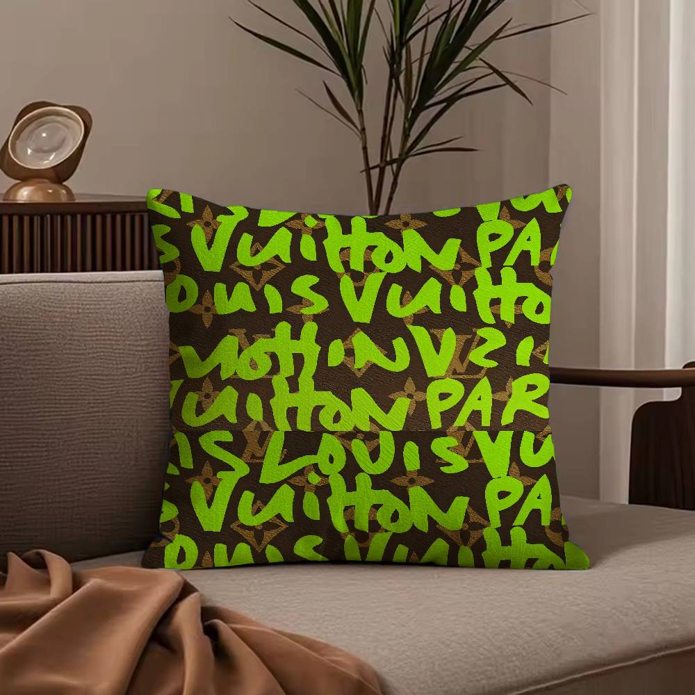 S-Simple E-English Letters Pillow Case Null