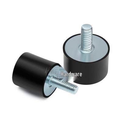 Cilindrische Rubberen Trillingsdemper Pad - Schokbestendige Isolatievoeten NHE04