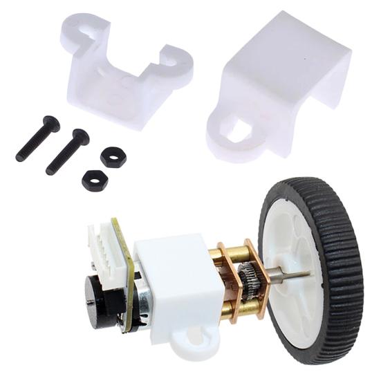 5Pcs N20 Motor Mounting Bracket Heavy Duty Micro Gear Motor Fixed Frame Mount Holder Airplane