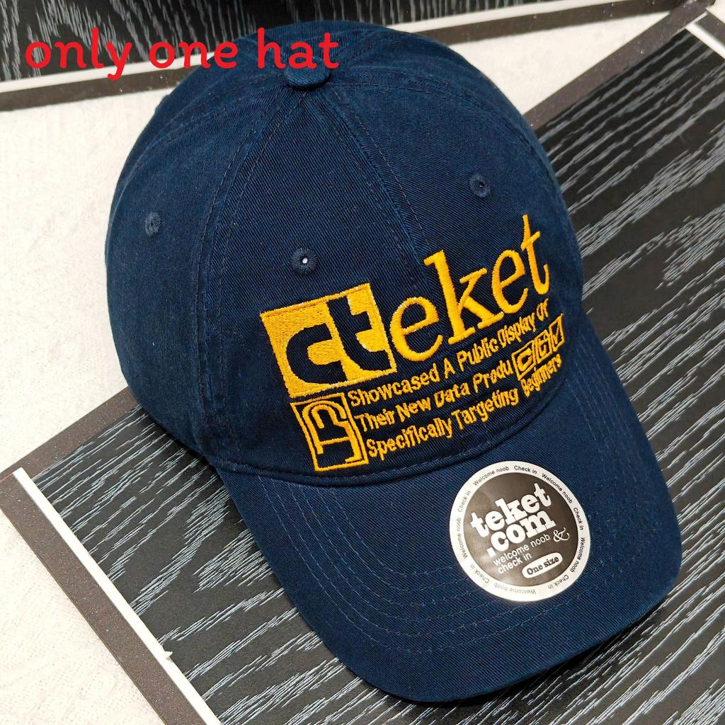 Baseball Cap Women Cotton Adjustable Sun Protection Casual For Spring Summer Fall Navy Blue