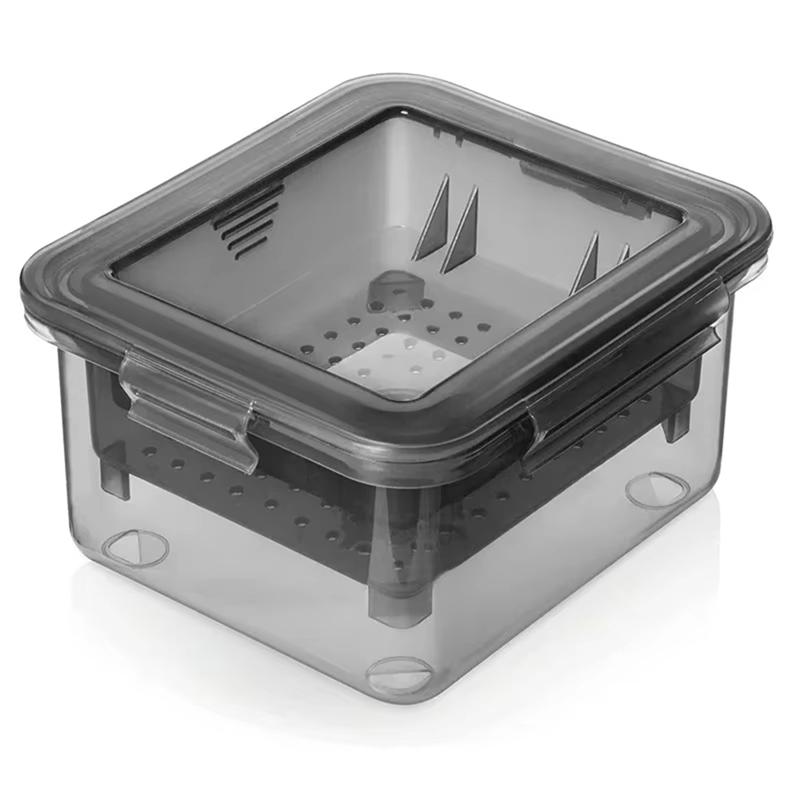 ABBP-Efficient Tofu Press With 3-Layer Draining System - Built-In Drainage, Dishwasher Safe, Ideal For Kitchen Cooking