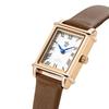 Women's Leather Watch MS246-13 RWH/BR