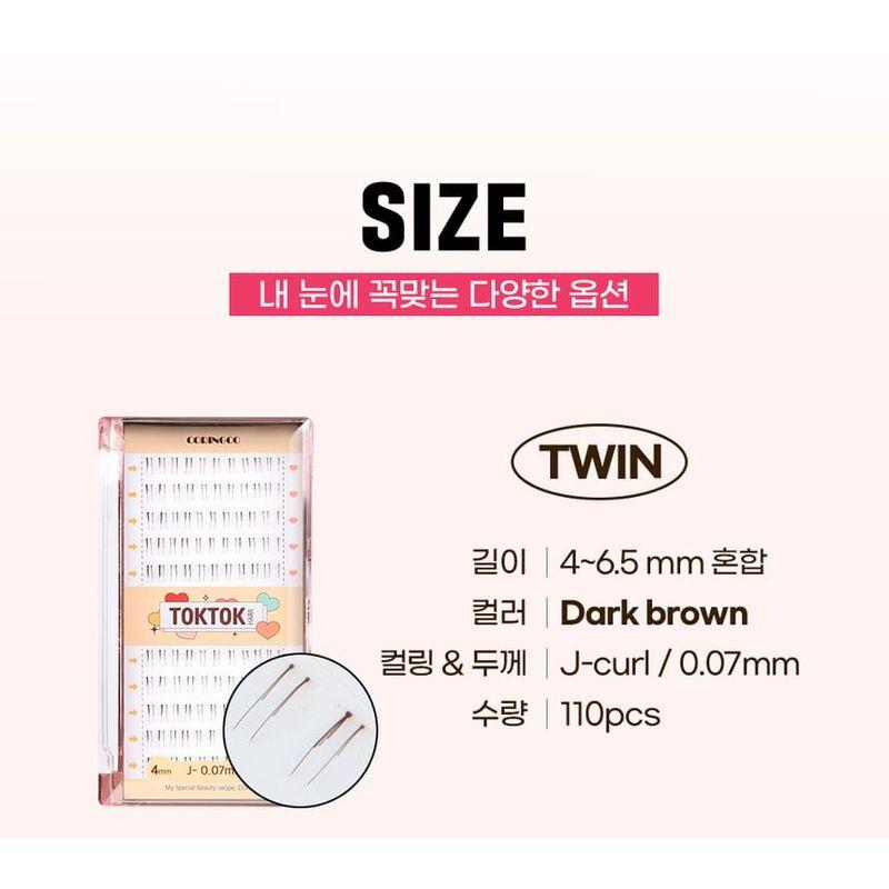 CORINGCO Toktok-Hara Filter Eyelash Under - 3 Types