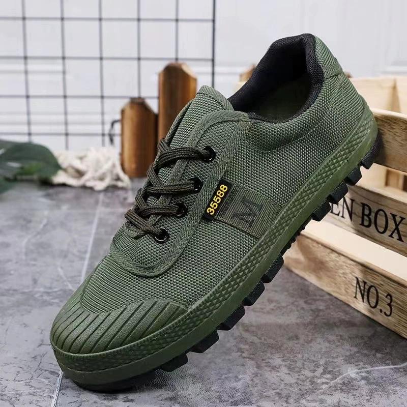 Men'S Work Shoes Hiking Tactics Sneaker Trekking Shoe Man Breathable Comfortable Mountain Climbing Shoes Vulcanized Shoes