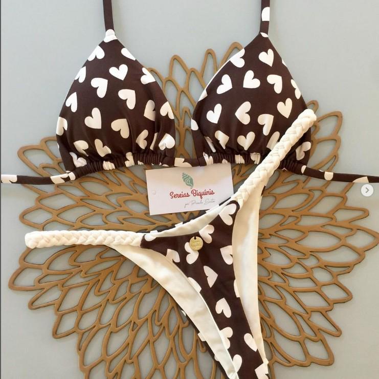 2024 European & American Lace-Up Halter Triangle Bikini – Sexy Beach Swimwear