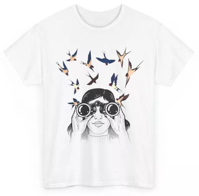 Birdwatching Shirt Birding Birdwatching Lovers Birdwatcher Women Girls Tshirt Unisex T-Shirt XXXL