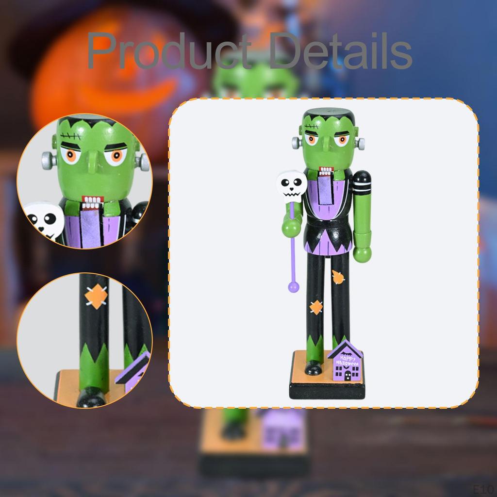 Halloween Nussknacker Figur Weihnachtsdekoration Stehend Sammelbares Dekor