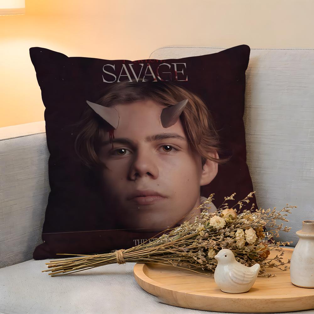 

Cushion Cover Linen SkinFriendly Soft Decorative Case For Sofa Home Decor Singer The Kid LAROI Pillow cover 30x30cm