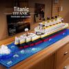 New York and Paris Landmark Building Blocks: Eiffel Tower & Titanic