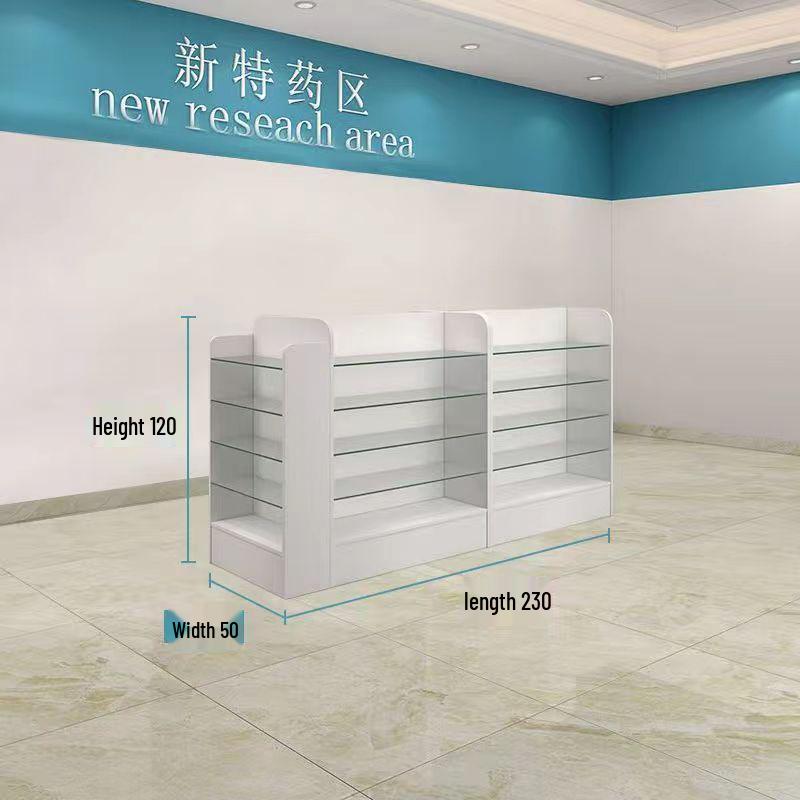 Western Medicine Pharmacy Display & Storage Cabinet