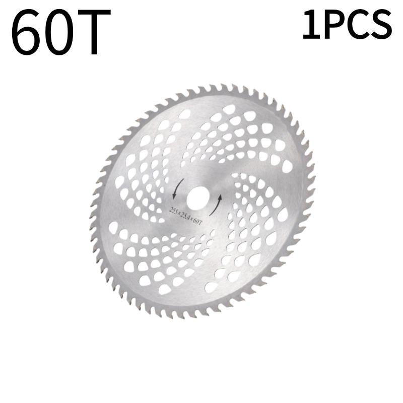 1-10pcs 9.95" 40T 60T Lawn Mower Blade Brush Cutter Blade Tree Trimmer Saw Blade Carbide Replacement Circular Saw Blade