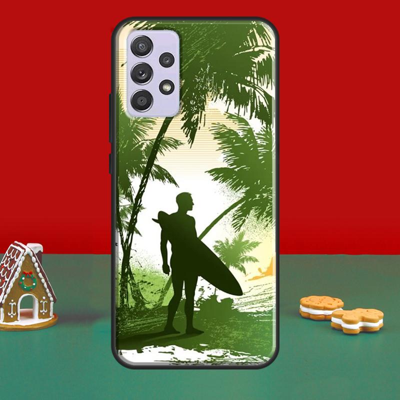 Surf Surfen Abdeckung Für Samsung A32 A12 A22 A52 A72 A21S A20e A03S A40 A50 A70 A31 A51 A71 A52S Fall