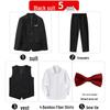 Boys' Formal British-Style Suit for Ages 4-12 - Ideal for Flower Boy and Piano Performances