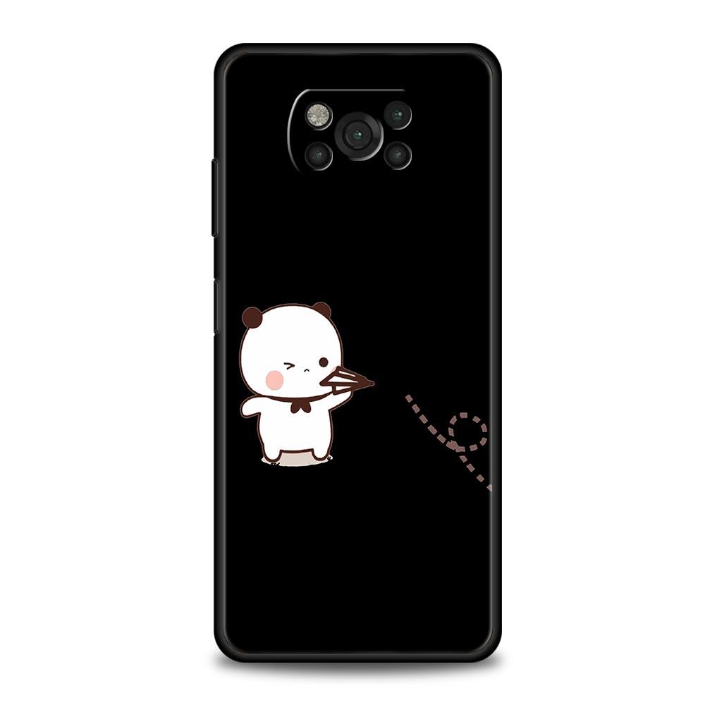 Couple Black and White Love Sun Moon For Xiaomi Poco X5 Pro Case For Poco X4 X3 NFC F5 F4 F3 GT M5 M4 5G M3 C51 C50 C55 Cover