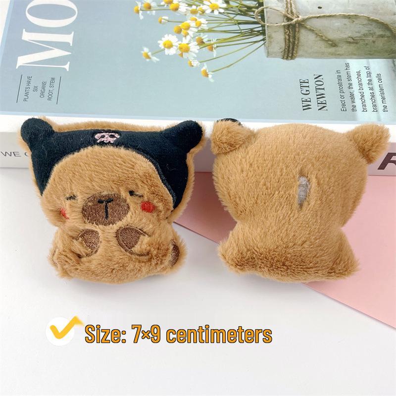 Capybara Charm Pendant: Cute Sanrio Headgear & Children's Accessories