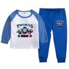 Thomas Cartoon Kids Two-Piece Set: Stylish Long Sleeve Top & Sweatpants for Spring & Autumn