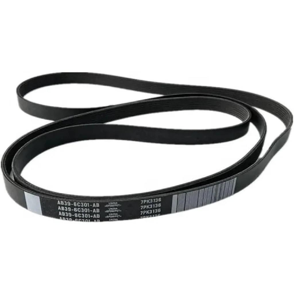Chinese 7PK3136 AB39-6C301-AB AB396C301AB AB3Z8620A Car Engine Fan Belt, for Ford Ranger T6 for Mazda BT-50 2.2L Spare Parts