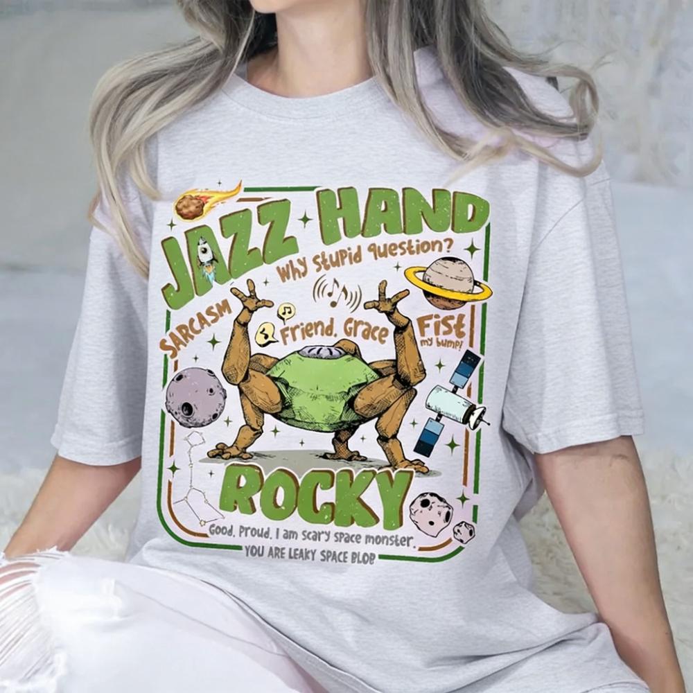 Amaze Amaze Amaze Shirt Jazz Hands Tee Rocky Grace SciFi TShirt Hail Mary Book Inspired Gift Tshirt Men Women Fashion Tops S
