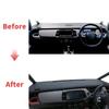 Fit for Honda Fit Jazz     2024 Dashmat Dashboard Cover Pad Protective Carpet Car Accessories DashMat Sunshade