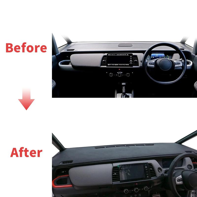 Fit for Honda Fit Jazz 2024 Dashmat Dashboard Cover Pad Protective Carpet Car Accessories DashMat Sunshade