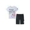 Casual Sportswear White Kids' (Unisex) Casual Sportswear Sets NY2022050PS 001