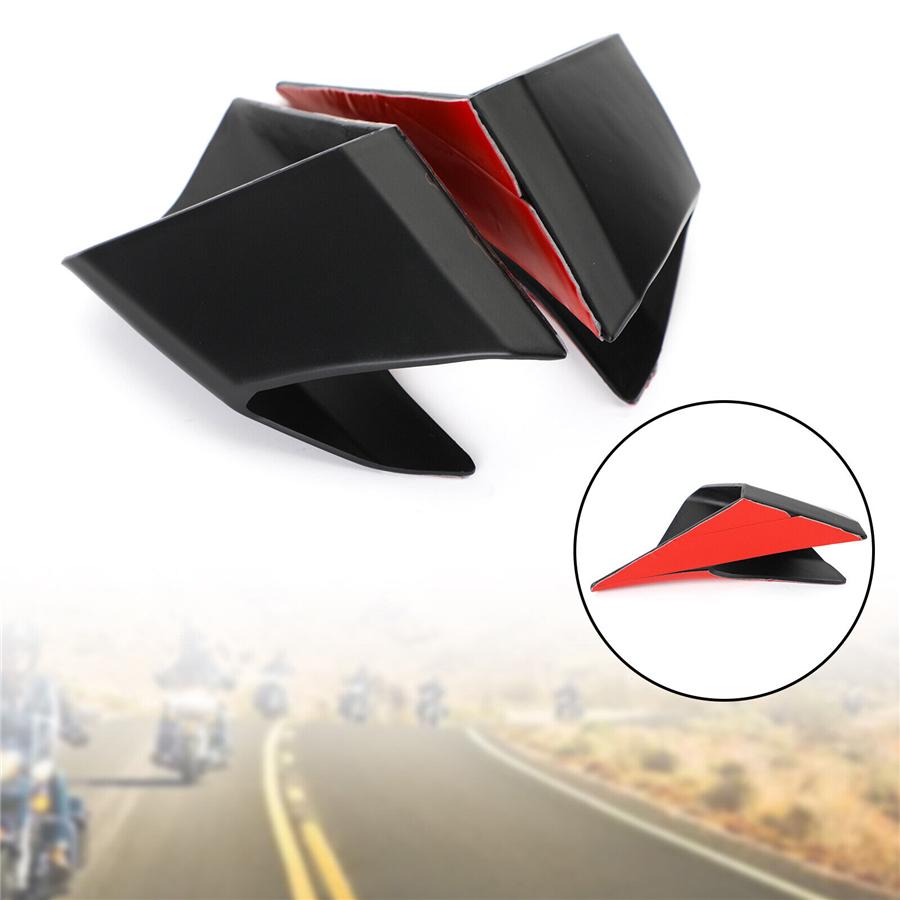 1Pair Motorcycle Side Fairing Winglet Wing Spoilers ABS For Honda CBR650R 19-21