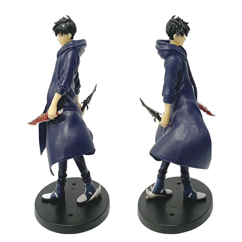 Solo Leveling Sung Jinwoo Pvc Statue With Assembly For Anime Collectibles