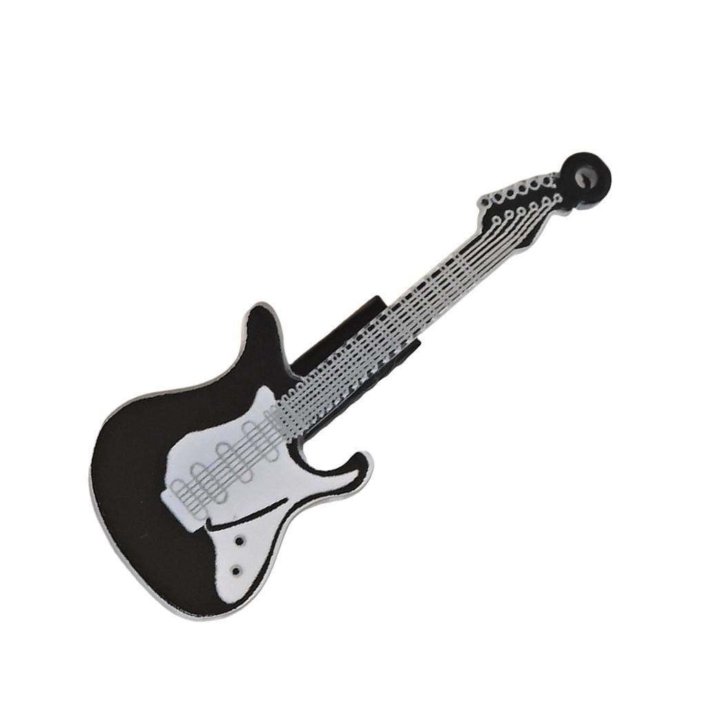 Hair Clip Guitar 2000s Stylish Bass Flat Clip Balletcore Hairpin Guitar Elegant Hair Clip for Bunches