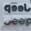 Emblema del Capó Delantero Pegatina Lateral de Maletero Insignia para JEEP Renegade Grand Cherokee Wrangler JK Compass Commander Patriot Liberty