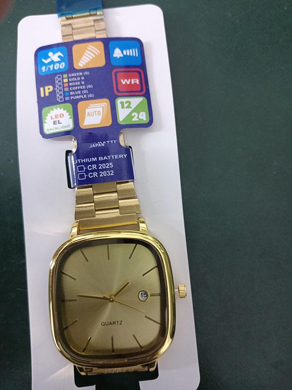 Simple Retro Steel Belt Electronic Watch Sports Waterproof Business Watch A-130