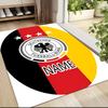 Custom Name Schalke Team Crest Carpet Rug Customizable Soft Washable Anti-Slip Home Living Room Sofa Mats Personalized Rug. 0909230