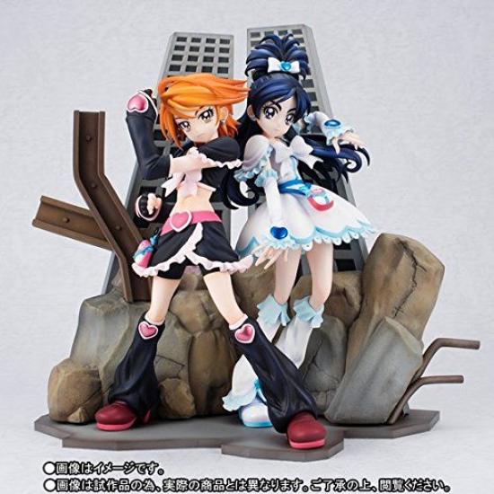 

TAMASHII PREMIER Cure Black & Cure White Complete Figure Futari wa Pretty Cure (Tamashii Web Shop Exclusive)