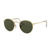 RAY BAN Lunettes de Soleil RB3447 001 Round Or Mixte