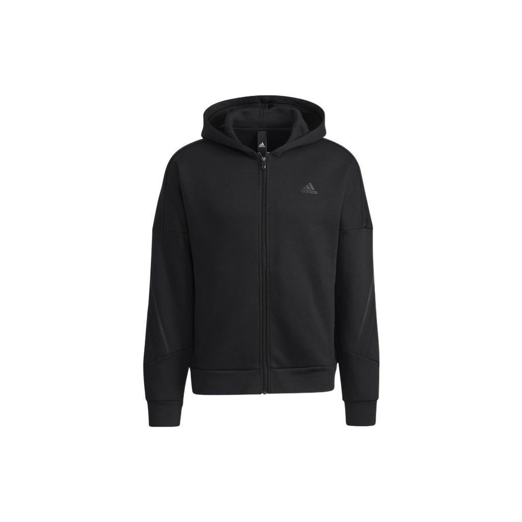 adidas Jackets Men's Black Hooded Moderate Other GT6355