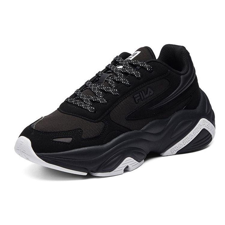 Fila Mesh Comfortable Low-Top Lifestyle Sneakers Women Sneakers Black F12W111123FBK