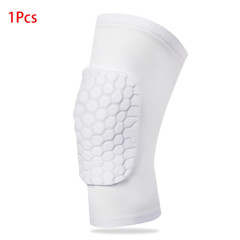 1Pcs Knee Compression Pads,Knee Sleeve Basketball Volleyball Knee Pads with Honeycomb Padding Knee Brace Soft Knee Pads