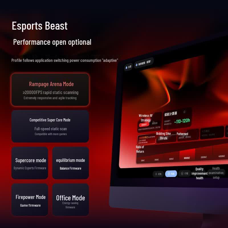 Rapoo VT2 Dual 8K Lightweight Gaming Mouse