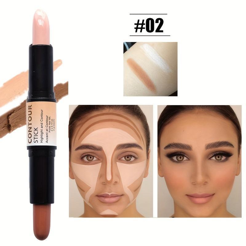 Double End Stick Highlight Brightening, Waterproof And Sweat Resistant