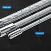3Pcs High Torques  Wrench Sleeve Set with Bendable Extension Rod Furniture Assembly Wrench for Various Repair Job