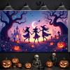 Event Banner Design Spooky Decoration Night Backdrop Halloween Banner For Themed Party Party Celebration Holiday