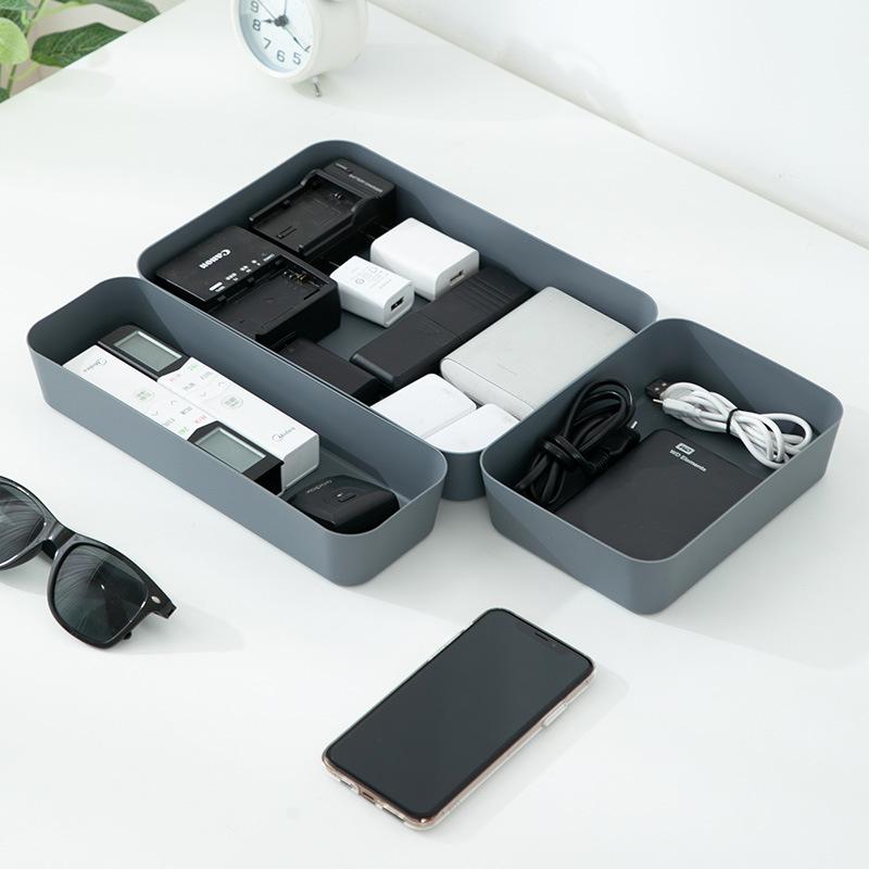 Combinable Storage Box Desktop Cosmetic Storage  Makeup Clothes Tableware Holder Drawer Organizer Drawers Underwear Organizer