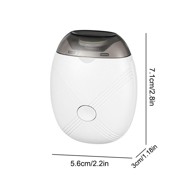 Φορητό Ηλεκτρικό Νυχοκόπτη Μωρού Με Λάμπα Κόφτης Νυχιών Λείανση Νυχοκόπτες Μανικιού Φορητό Λιμάκι Με 3 Ρυθμιζόμενες Ταχύτητες